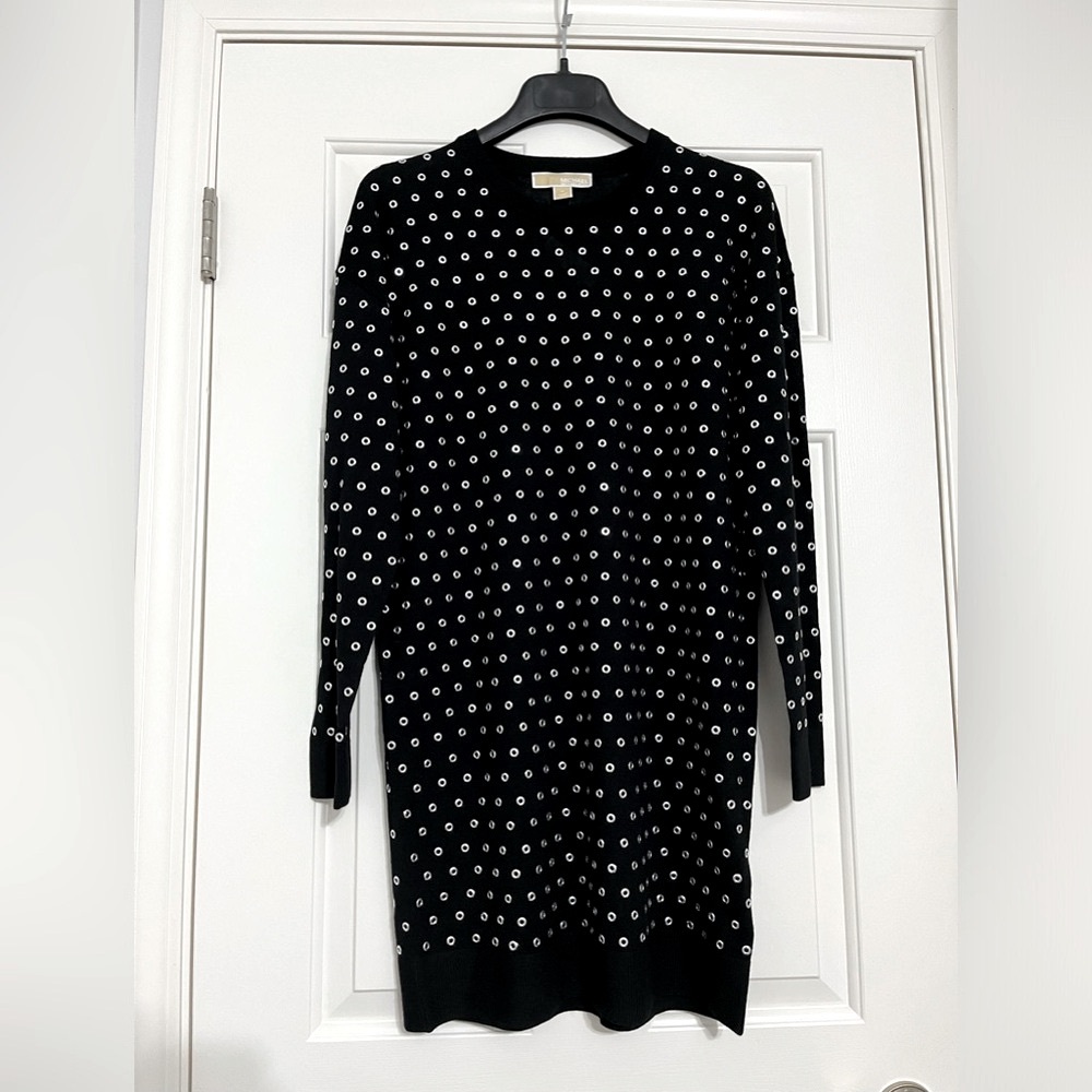 NWOT Michael Kors eyelet Grommet-Embellished Dress